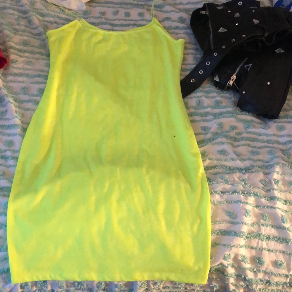 Neon dress